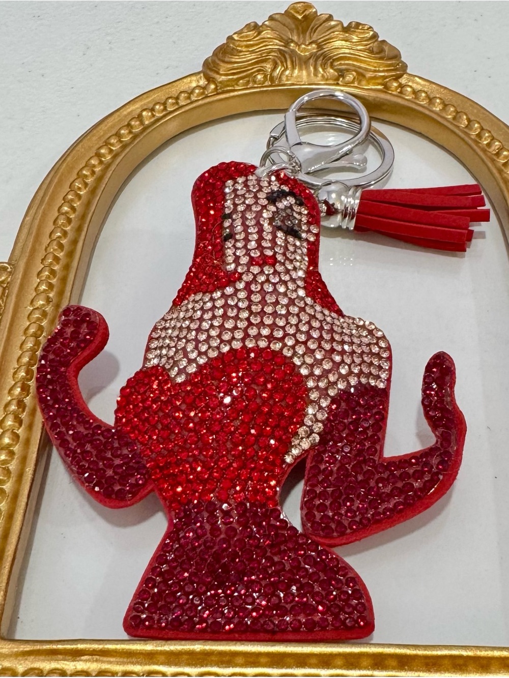 New Jessica Rabbit Keychain with red tassel - Picture 4 of 5